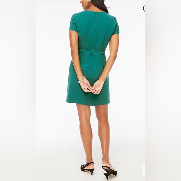 J. Crew Belted suiting dress - Picture 3 of 4